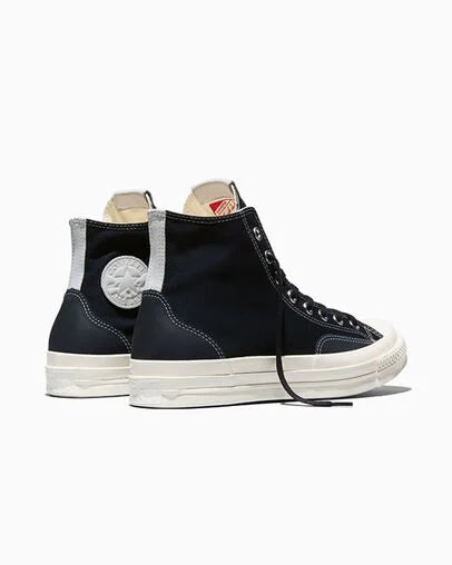 CT70 Canvas & Suede Total Eclipse Black HI CUT A17763C – raretem.shop