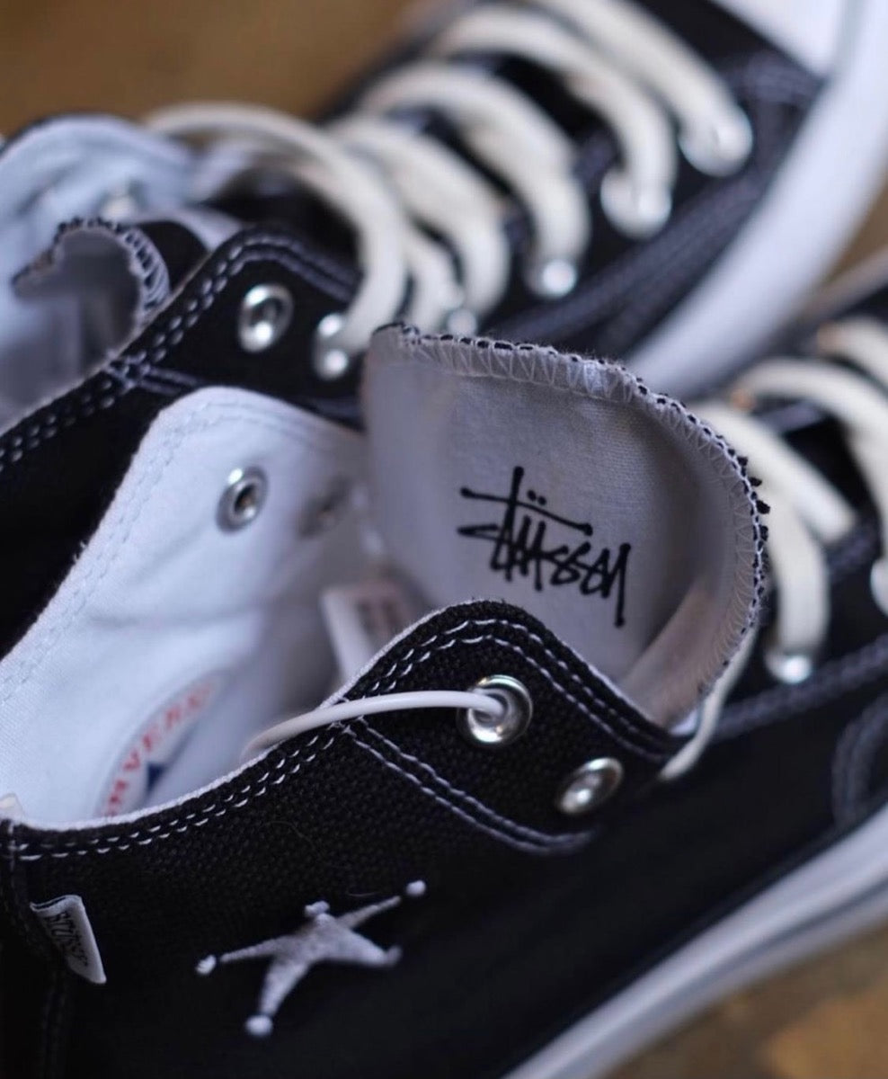 CT70 STUSSY ステューシー BLACK HI CUT A01765C – raretem.shop