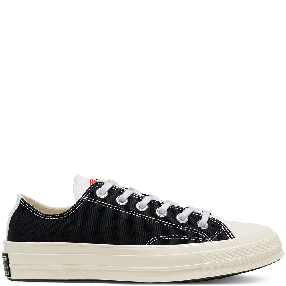 三ツ星 チャックテイラーCT70 BLACK LEATHER LOW CUT 167065C