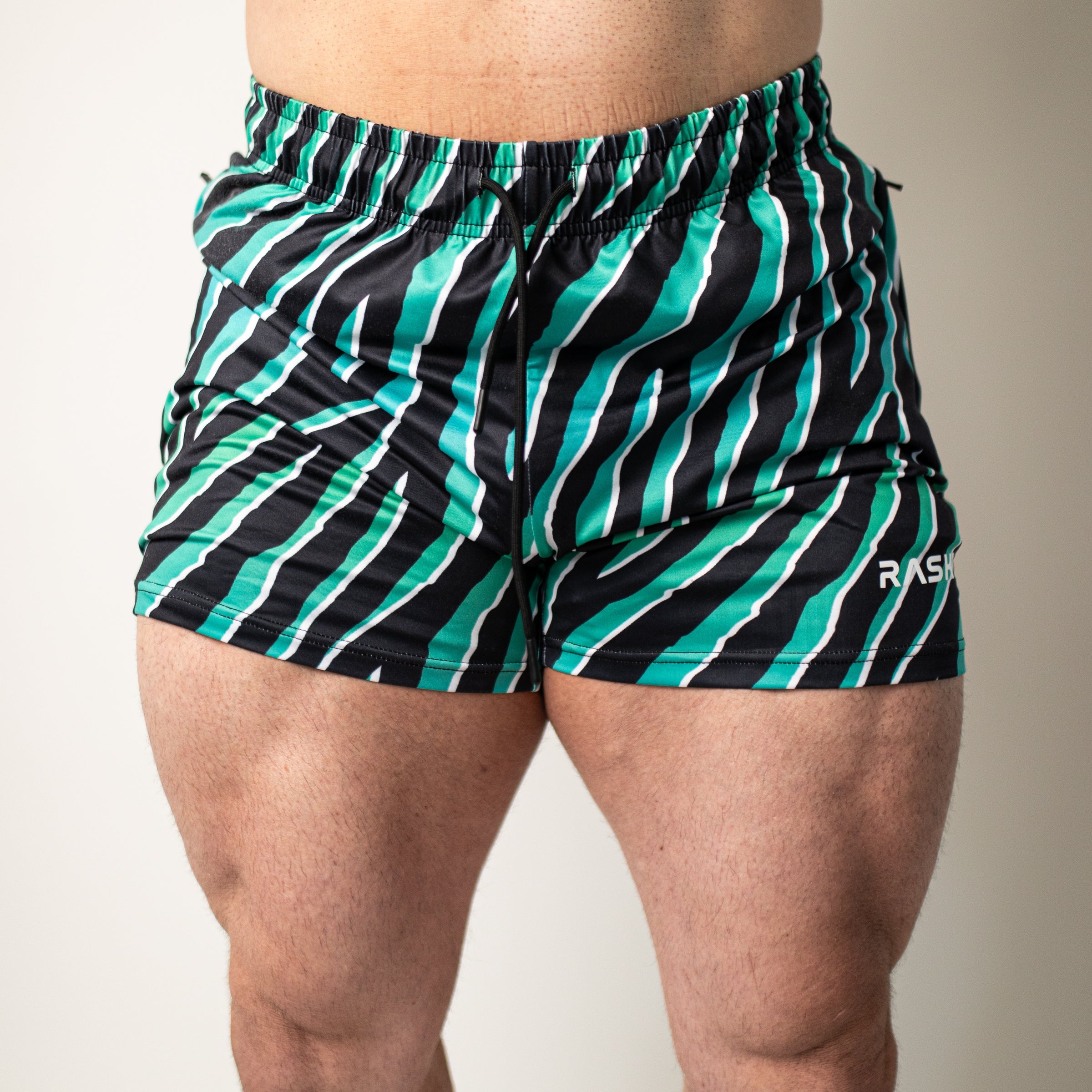 GREEN ZEBRA APEX Bodybuilding Shorts – Raskol Apparel
