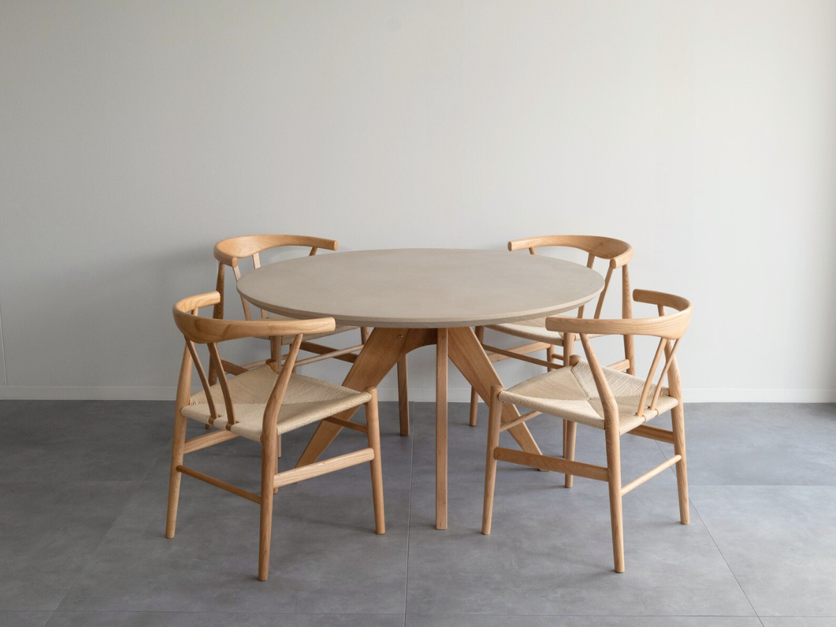 R1 モールテックス 丸テーブル 直径 120cm おしゃれ（ラウンドテーブル）