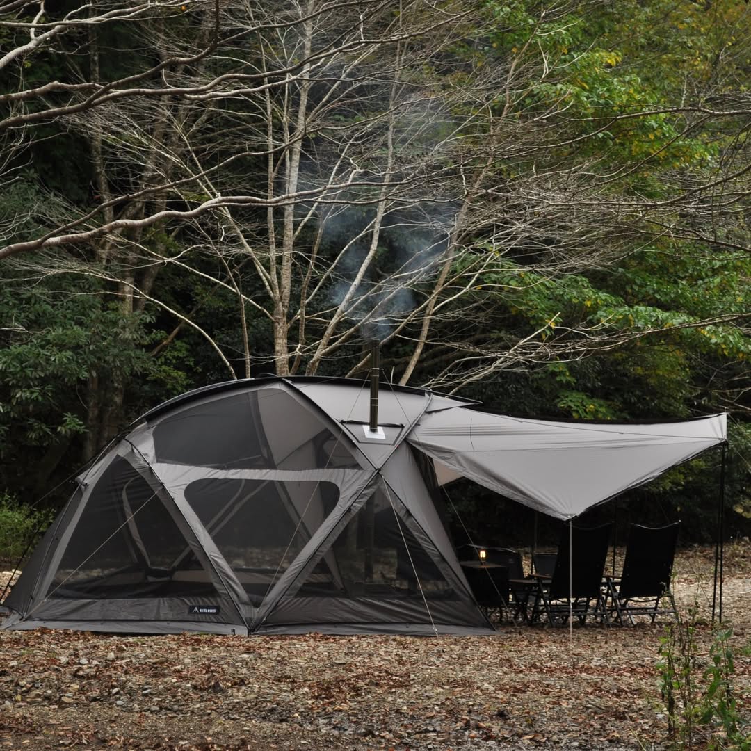 nob】VOGEL MID テント グレー タープ付き nob】VOGEL MID テント