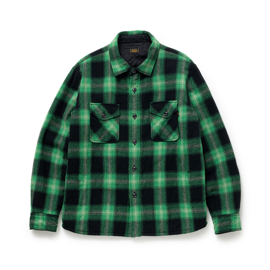 WOOL CHECK SHIRT JKT – JOLLY ROGER