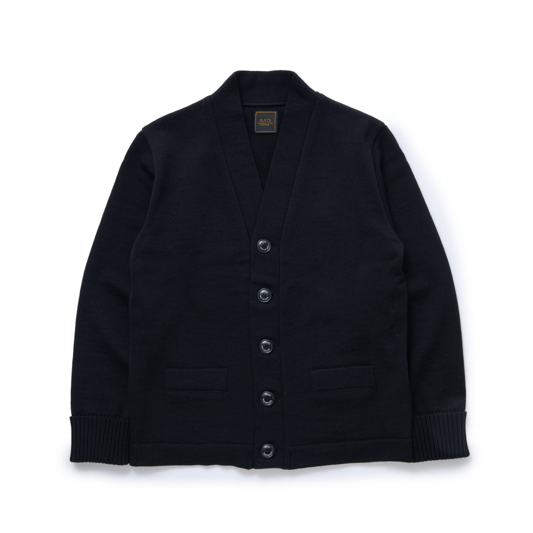 LETTERED CARDIGAN – JOLLY ROGER