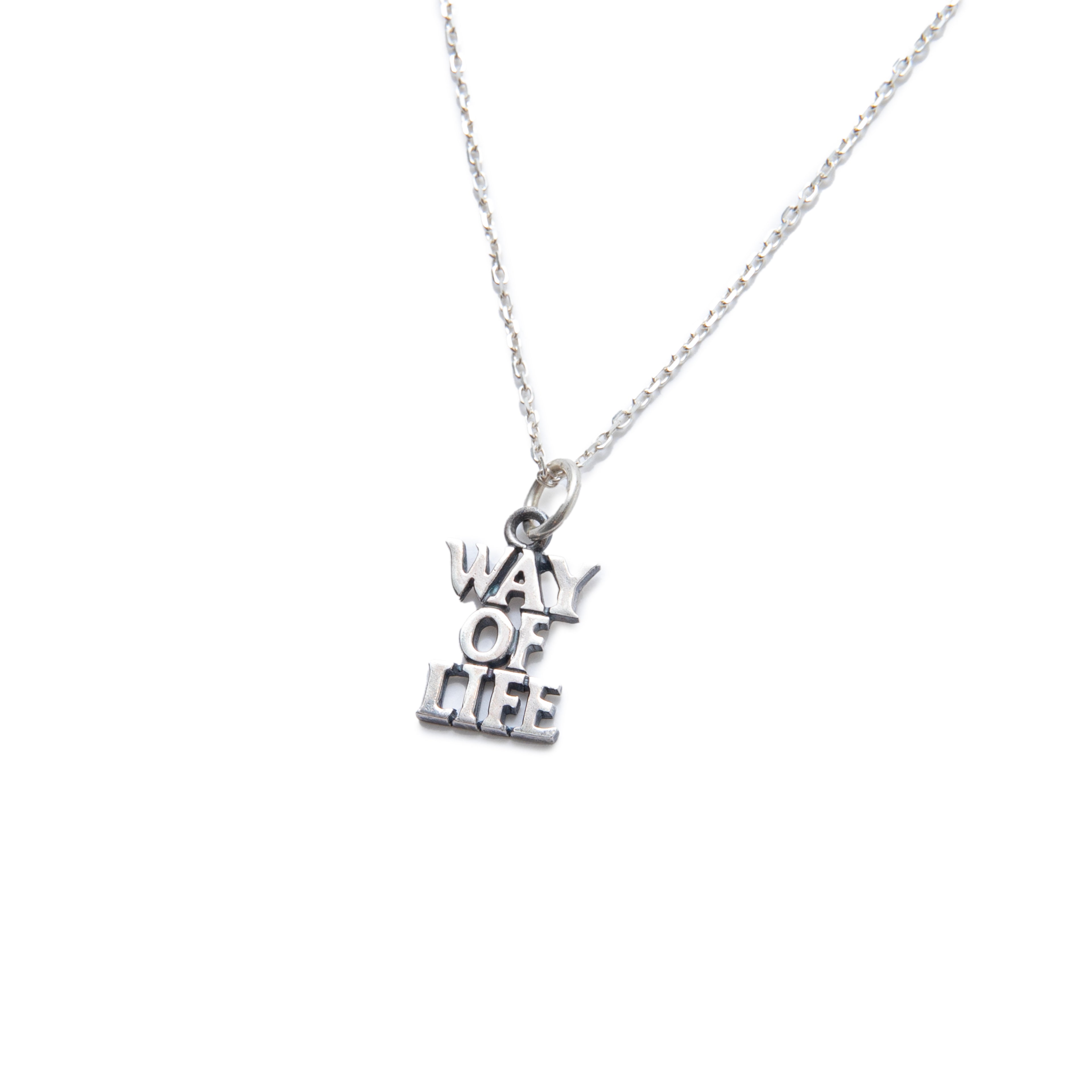 NECKLACE WAY OF LIFE SILVER – JOLLY ROGER
