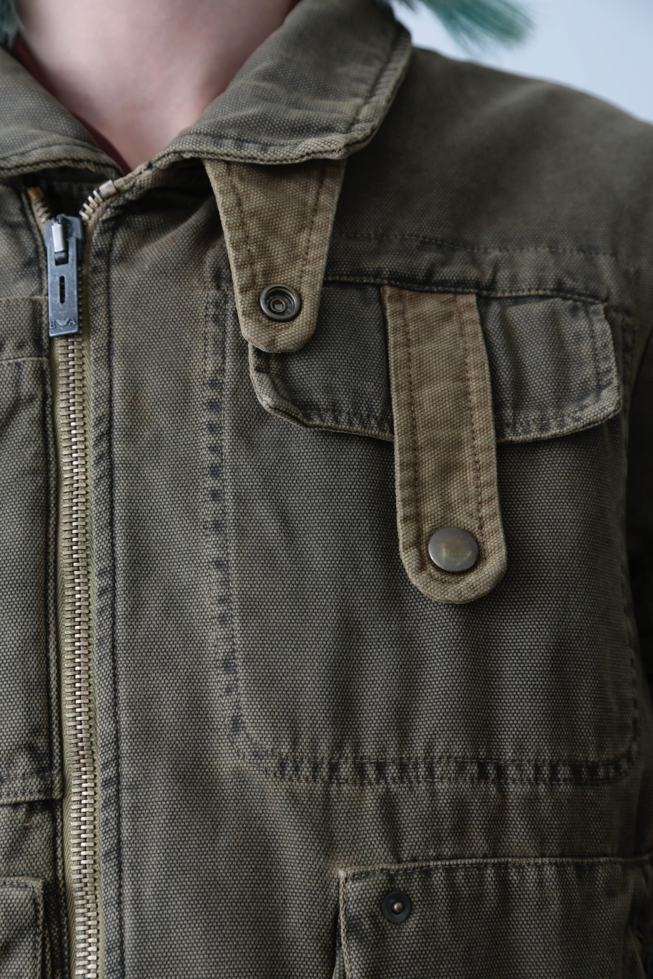 Emporio Armani Archive Zip Up Military Blouson – Rats Vintage