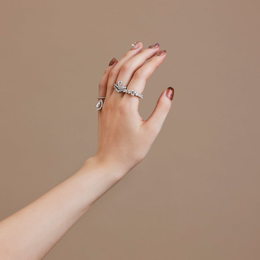 Ravicharme | ロンドンコレクション ティアラ モアサナイトリング