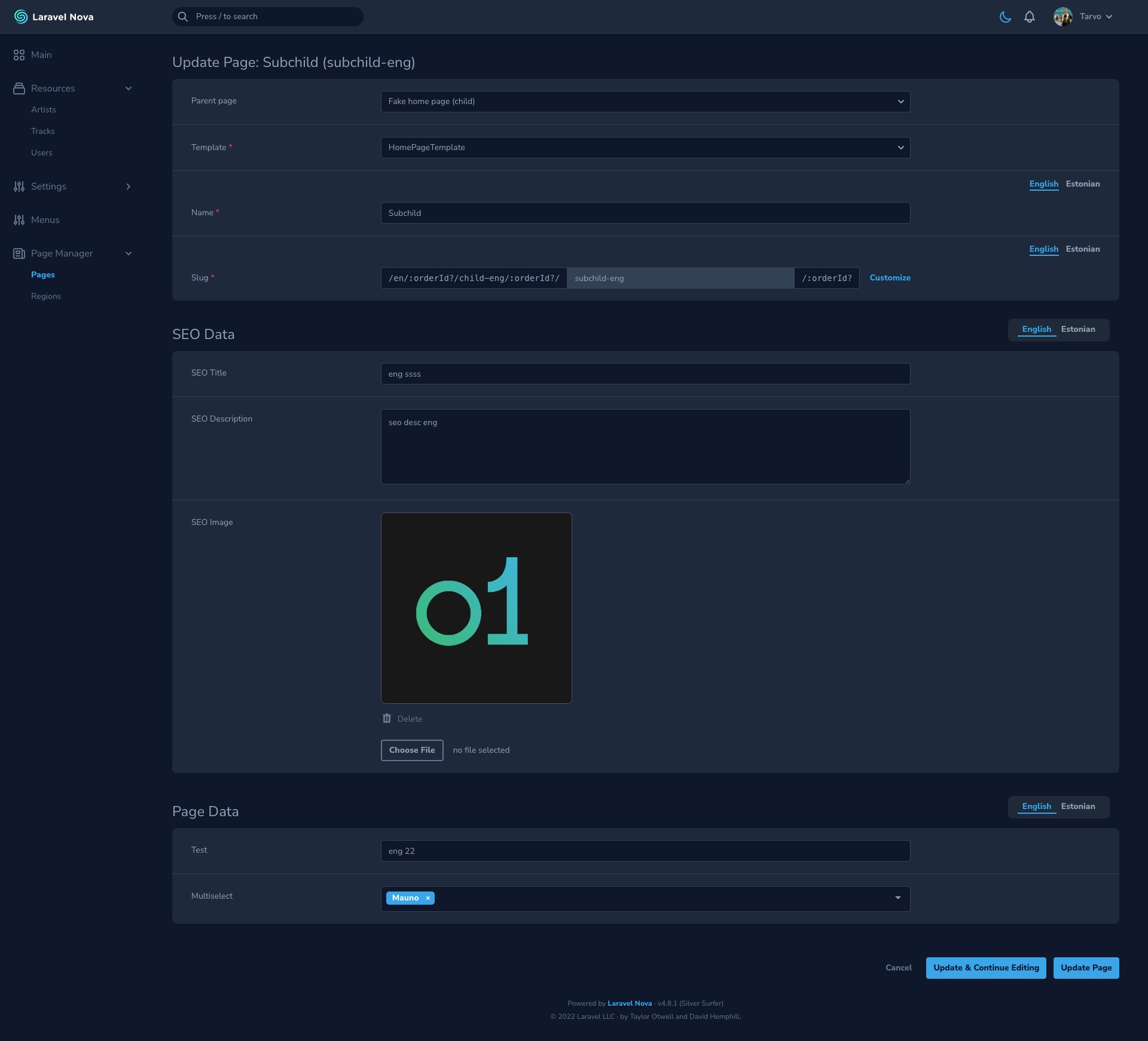 optimistdigital/nova-page-manager - Packagist.org