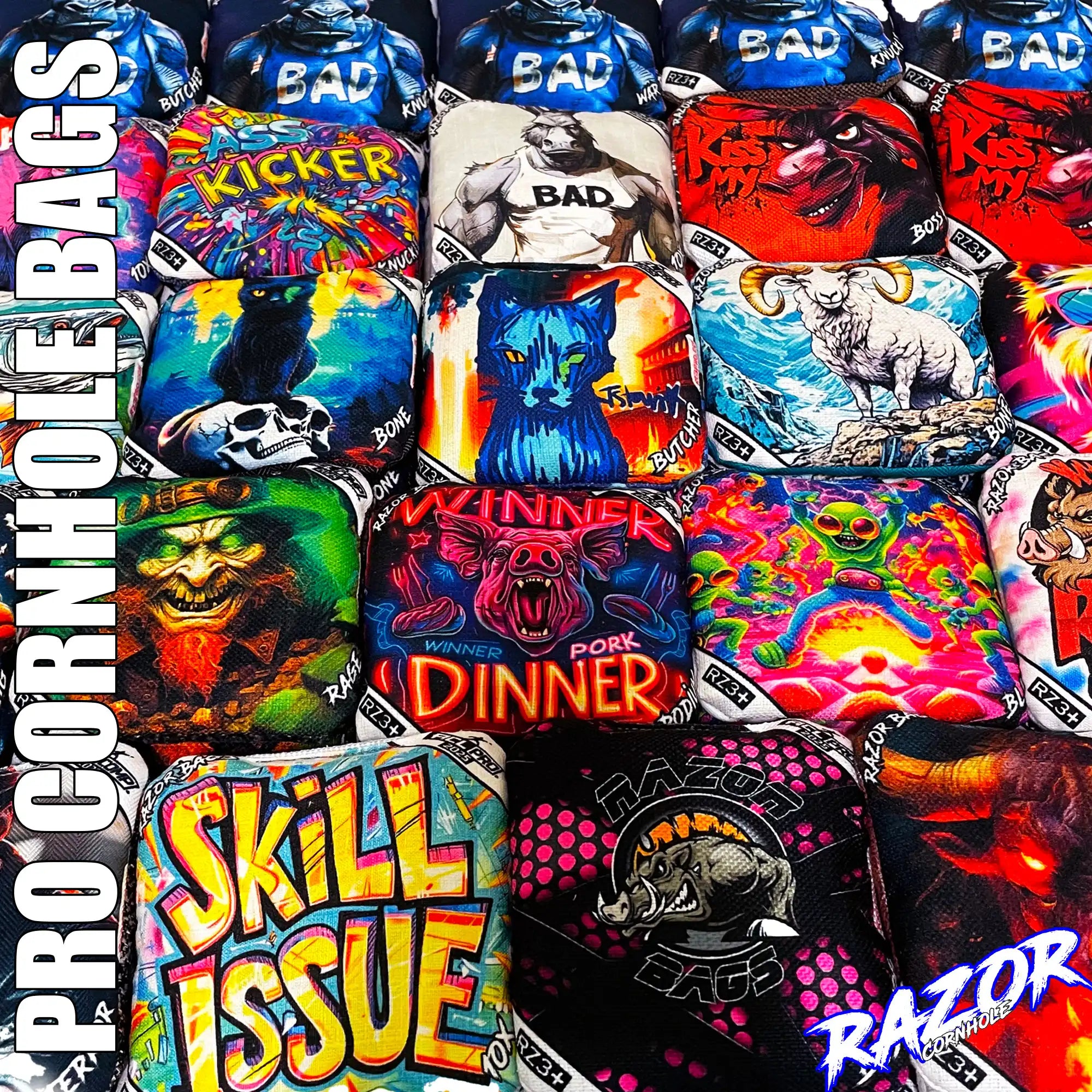Razor ACL Cornhole Bags | Razor Bags