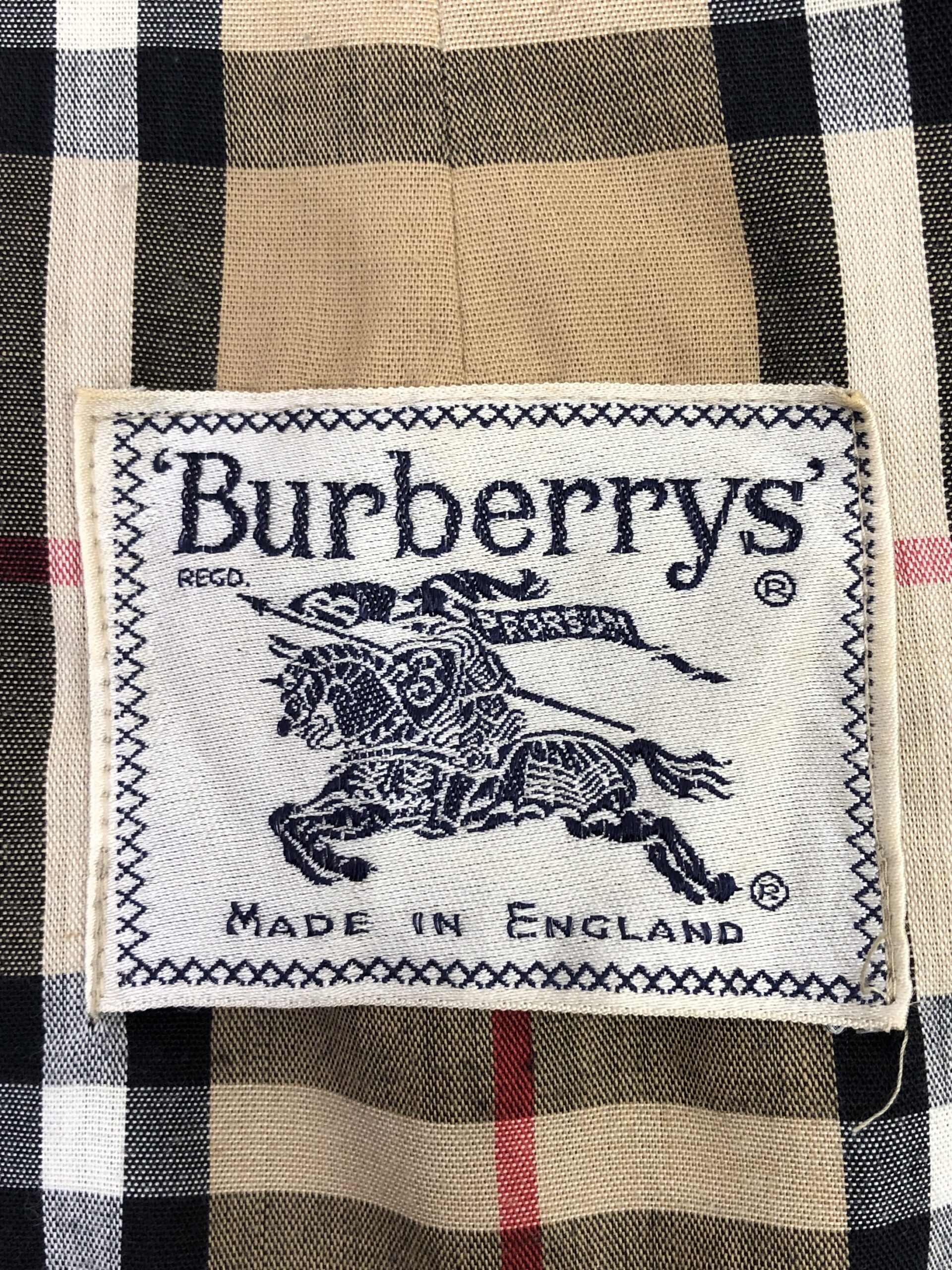90s ENGLAND製 Burberrys ステンカラーコート - ブランド古着リバース