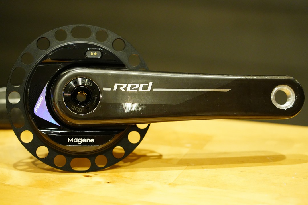 超軽量307g】SRAM RED + Mageneパワーメーター 中華カーボンクランク