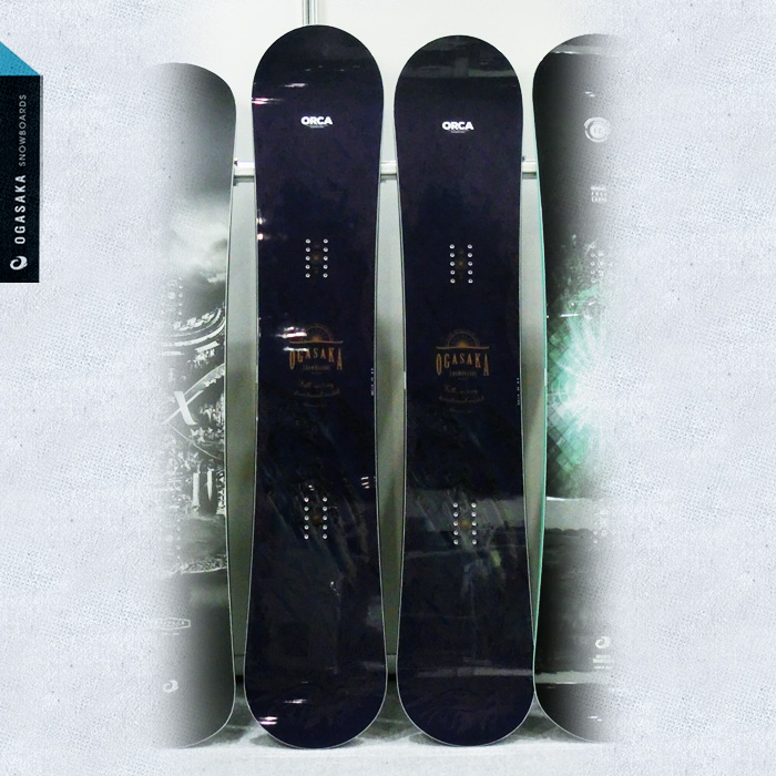 16-17 モデル オガサカ ORCA 160/163 OGASAKA SNOWBOARDS 【オガサカ