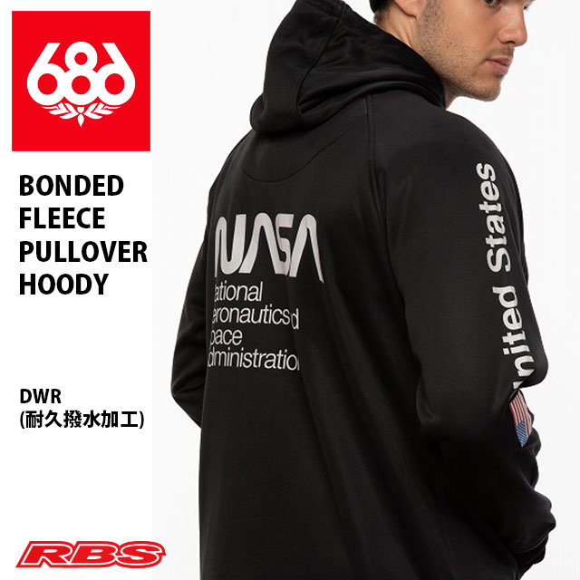 686 パーカー BONDED FLEECE PULLOVER HOODY カラー NASA