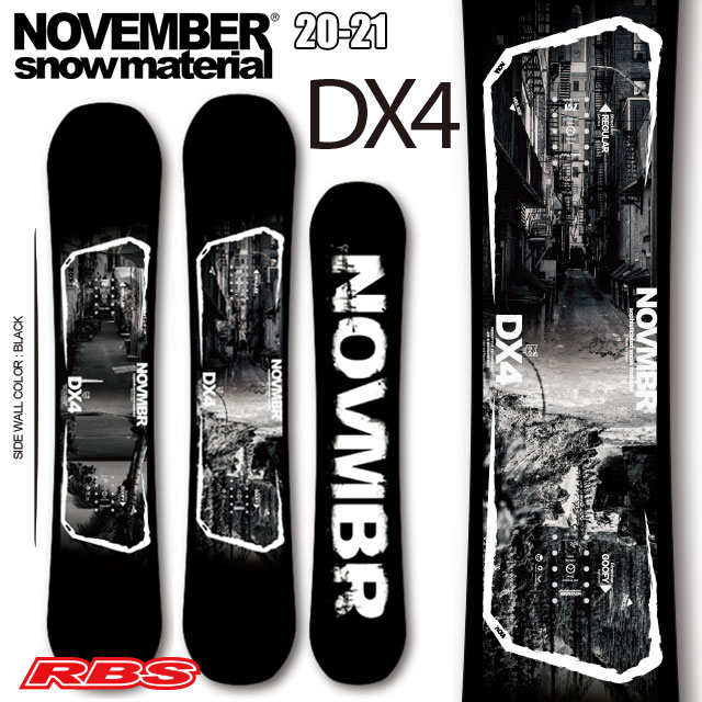 NOVEMBER 20-21 DX4 スノーボード 日本正規品RBS