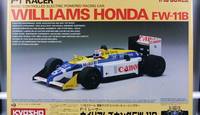 Kyosho Williams Honda FW-11B – 1/18th scale F-1 racer | Classic