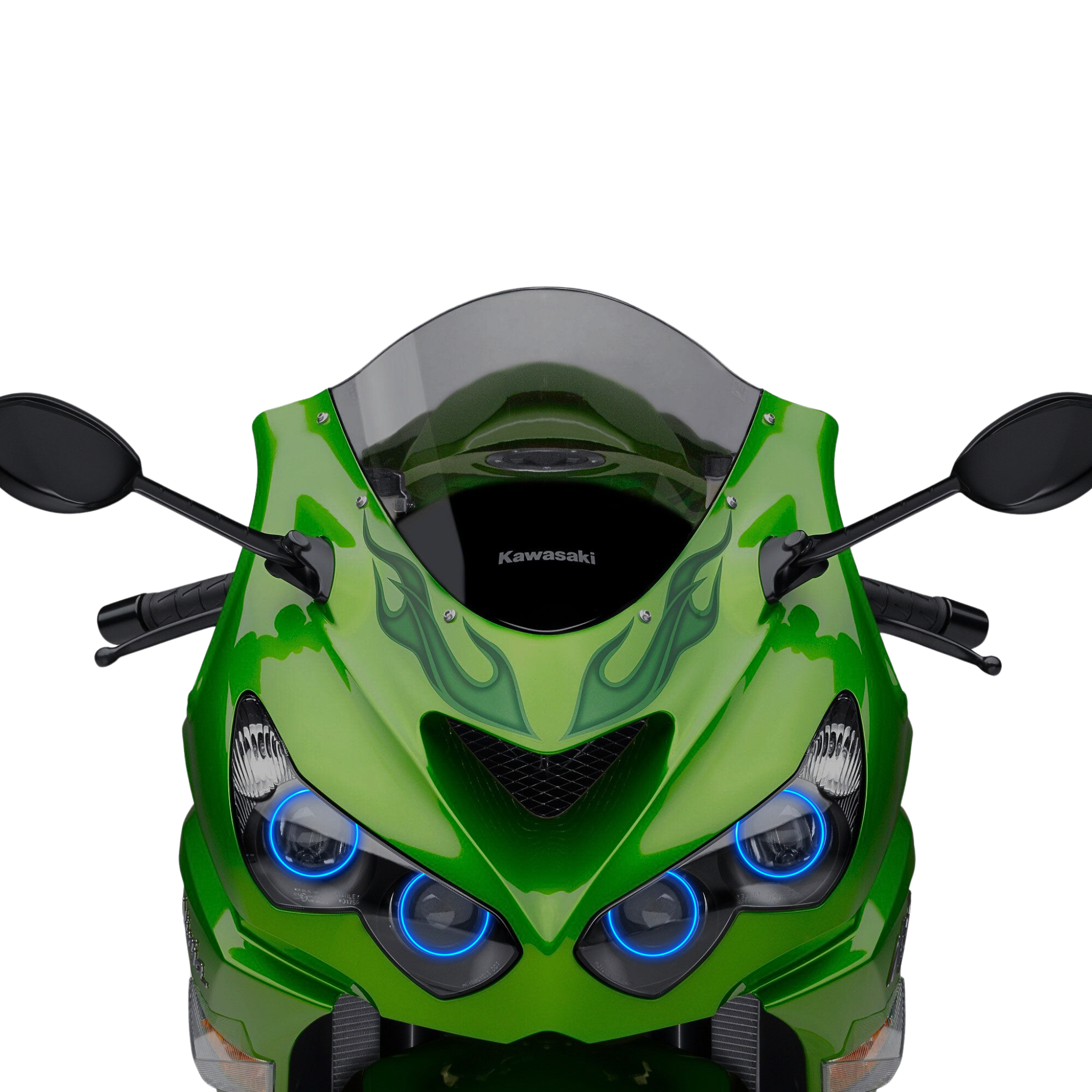 Kawasaki ZX-14R Motorcycle Multicolor Halo Kit (2007-2015)