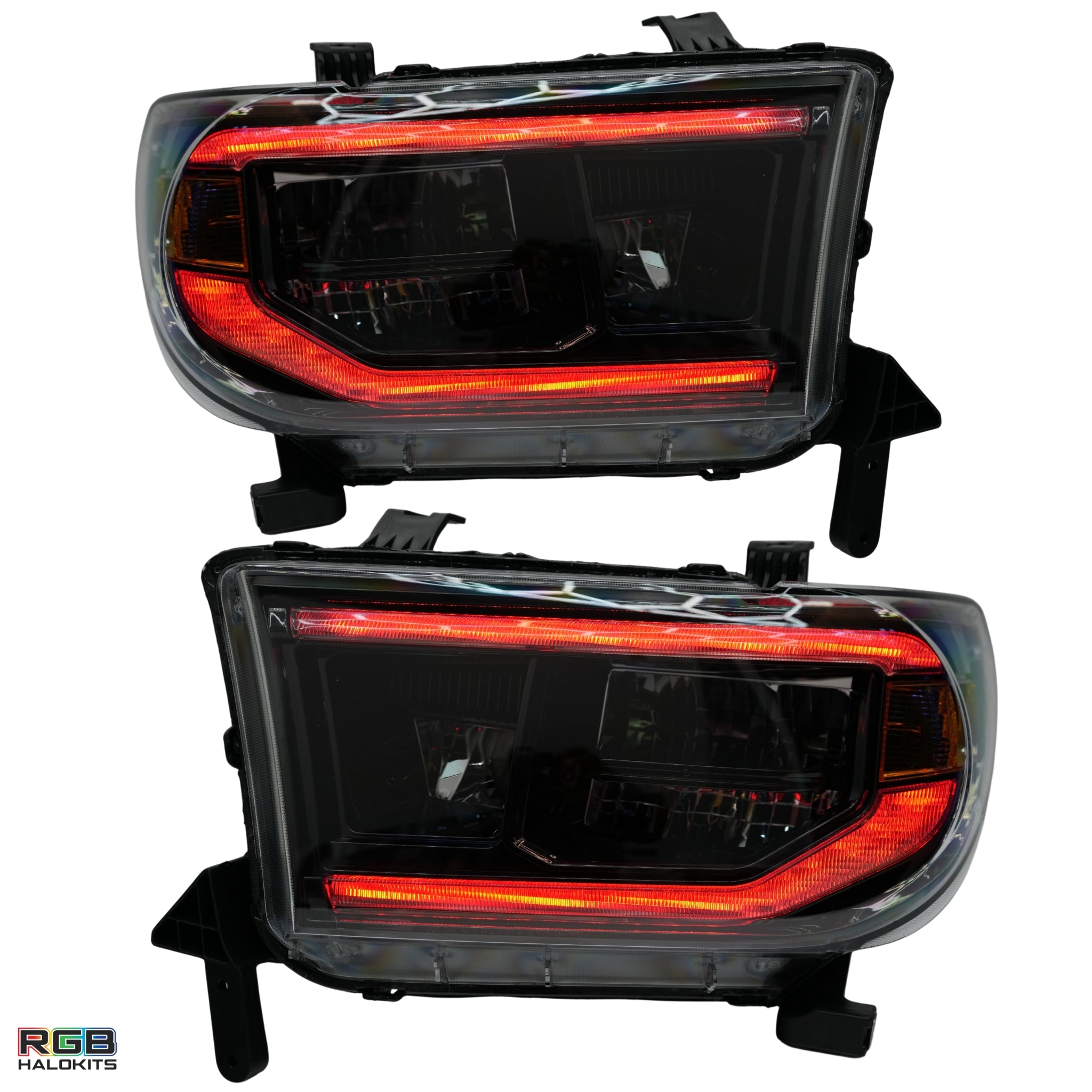 Toyota Tundra / Sequoia: Multicolor Flow Series Headlights (2007-2013)