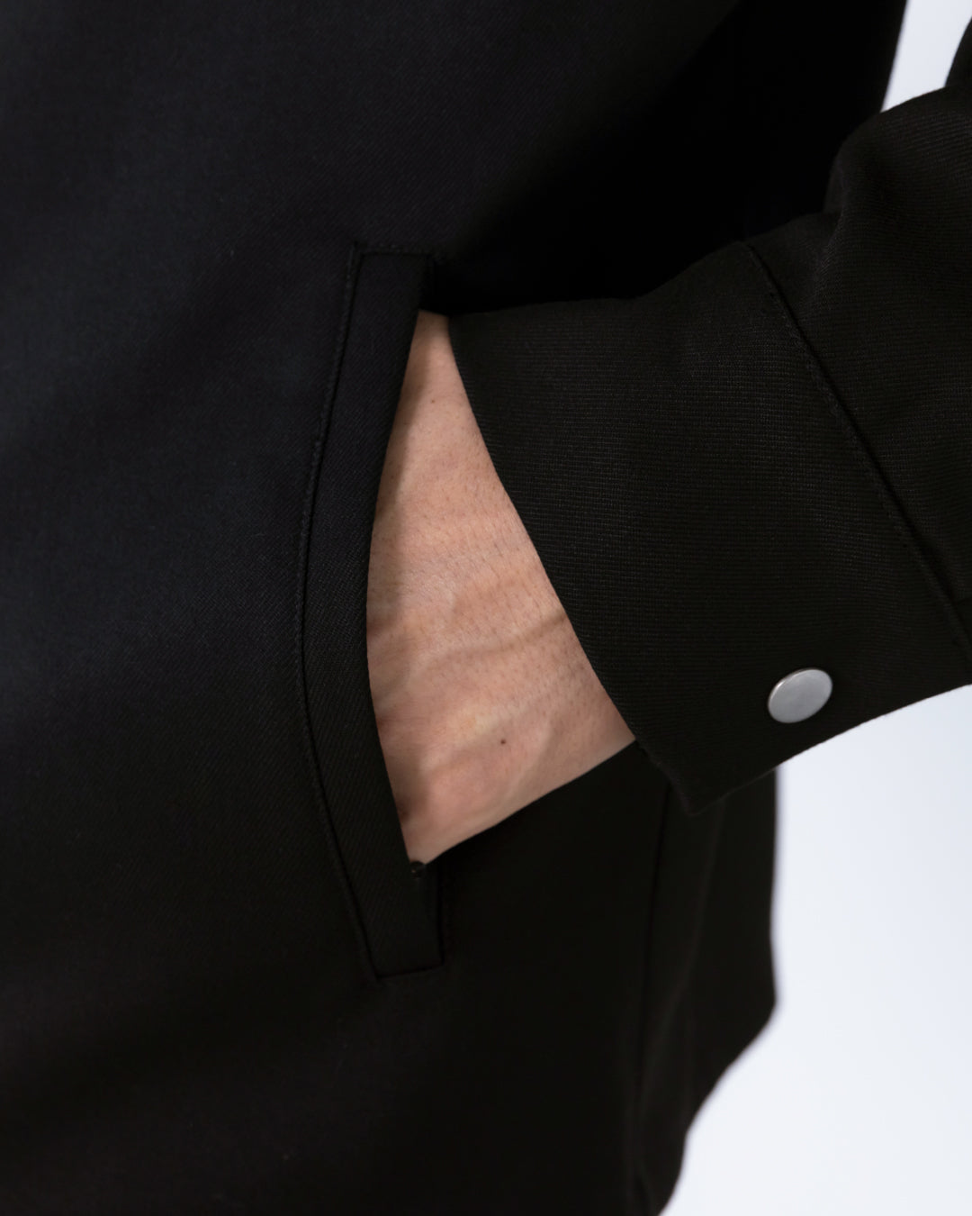 Double Zip Jacket -black-