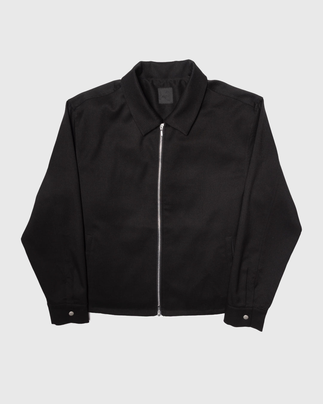 Double Zip Jacket -black-