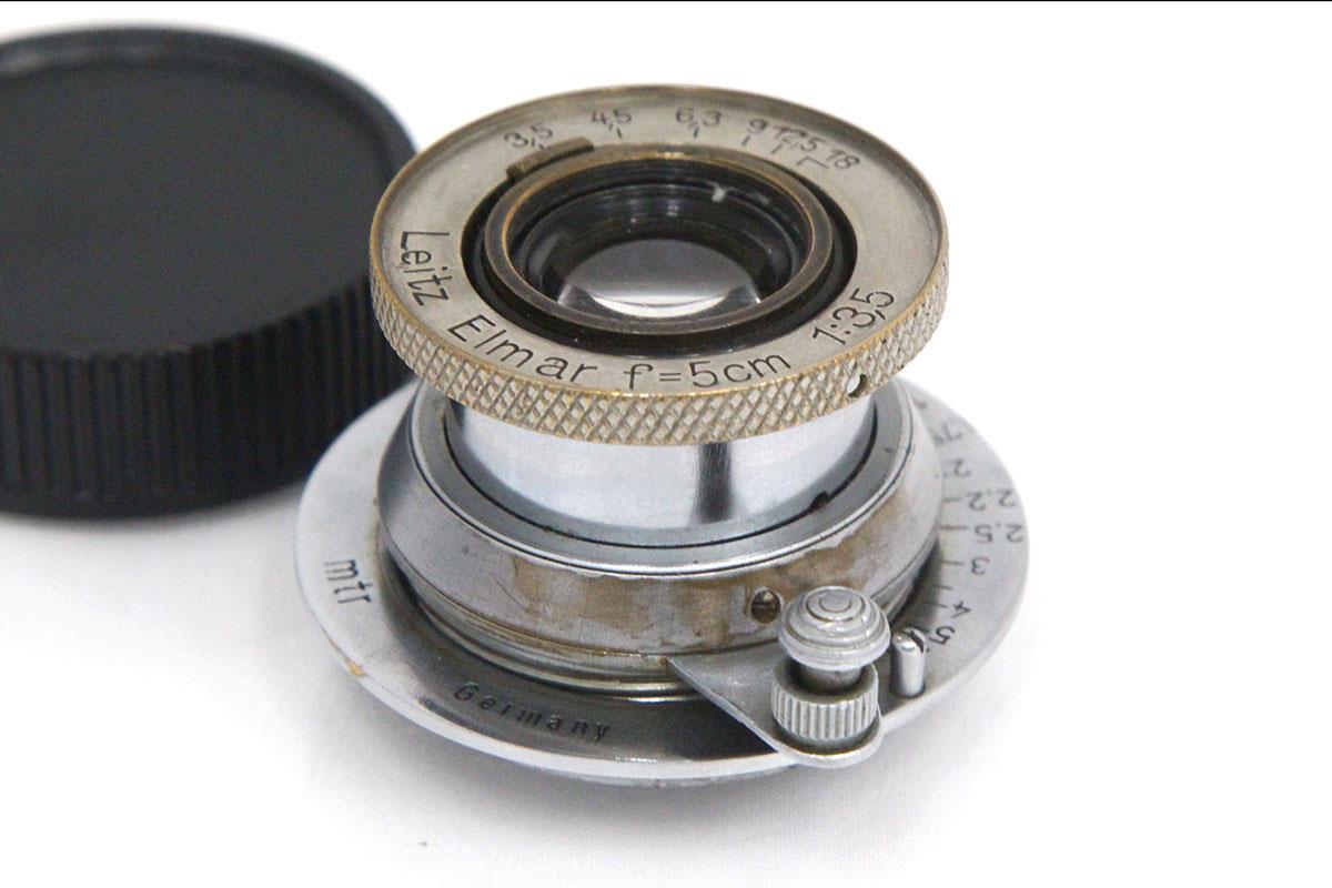 Elmar 5cm F3.5 ニッケルエルマー ライカL39マウント用 γA4317-2M3A-ψ
