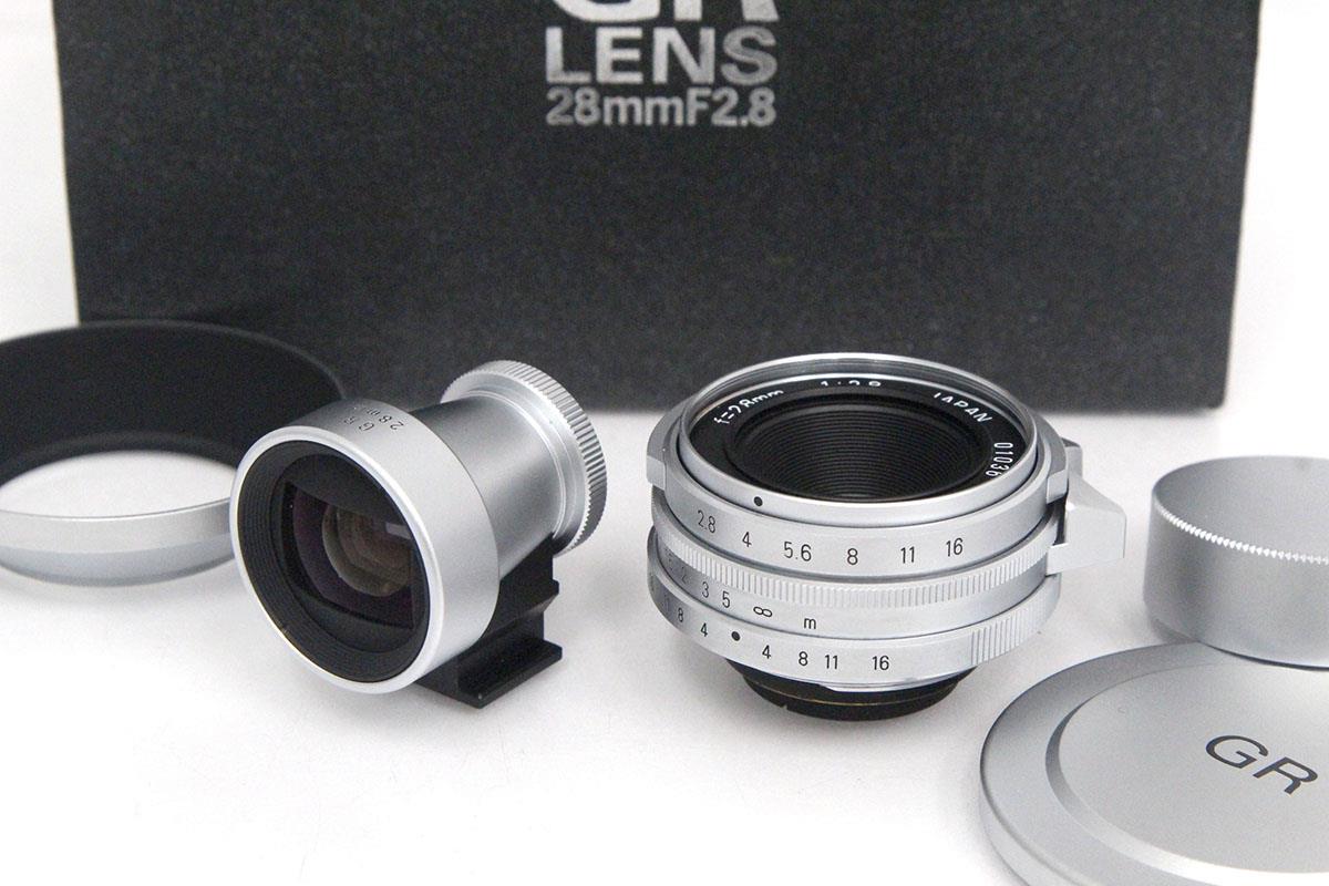 GR LENS 28mm F2.8 シルバー CA01-A9753-3X4 | リコー | レンジ