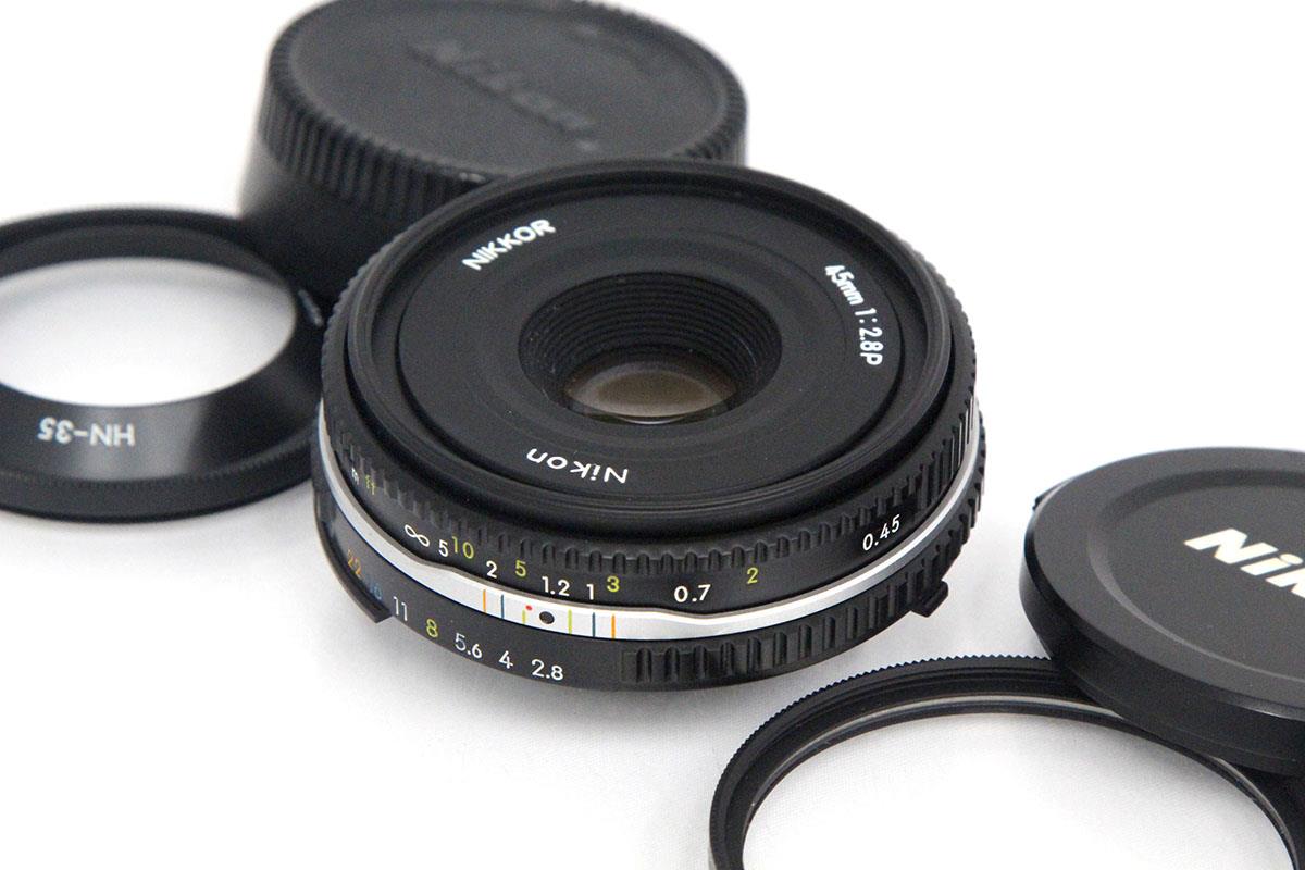 Ai Nikkor 45mm F2.8P ブラック CA01-A9804-2B2H-ψ | ニコン | 一眼