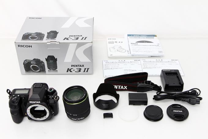 K-3 II 18-135WR レンズキット シャッター回数3400回以下 【K695