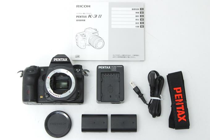 PENTAX K-3 II ボディ シャッター回数約16650回以下 γH691-2S1