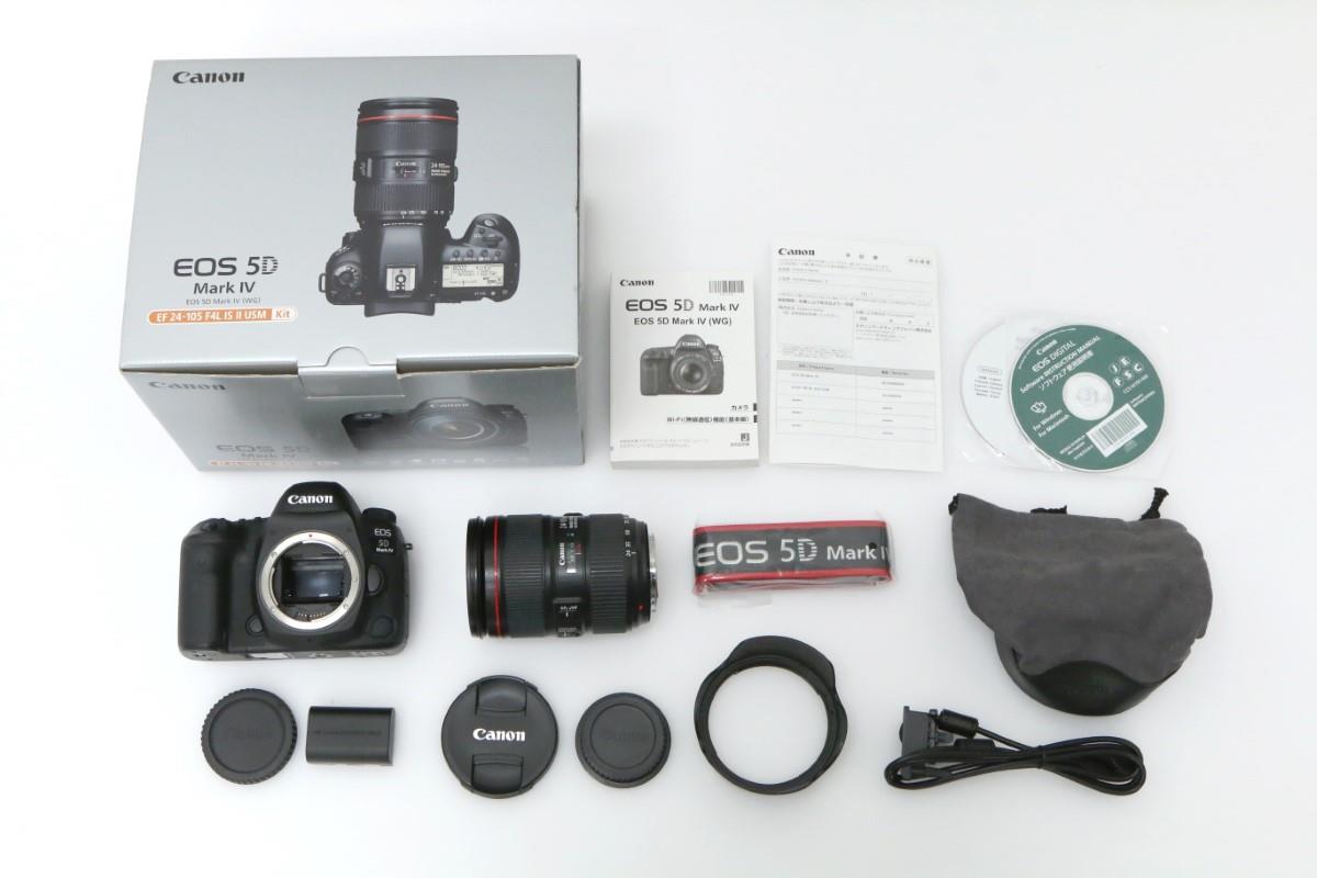 CANON 5D 完動品 完動品ですがCanon 5D MarkⅣ ボディジャンク扱い