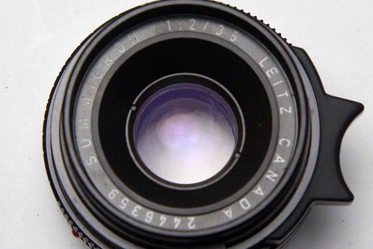 Summicron-M 35mm F2 6枚玉 ツノ付き CA01-A7817-2M3B | ライカ