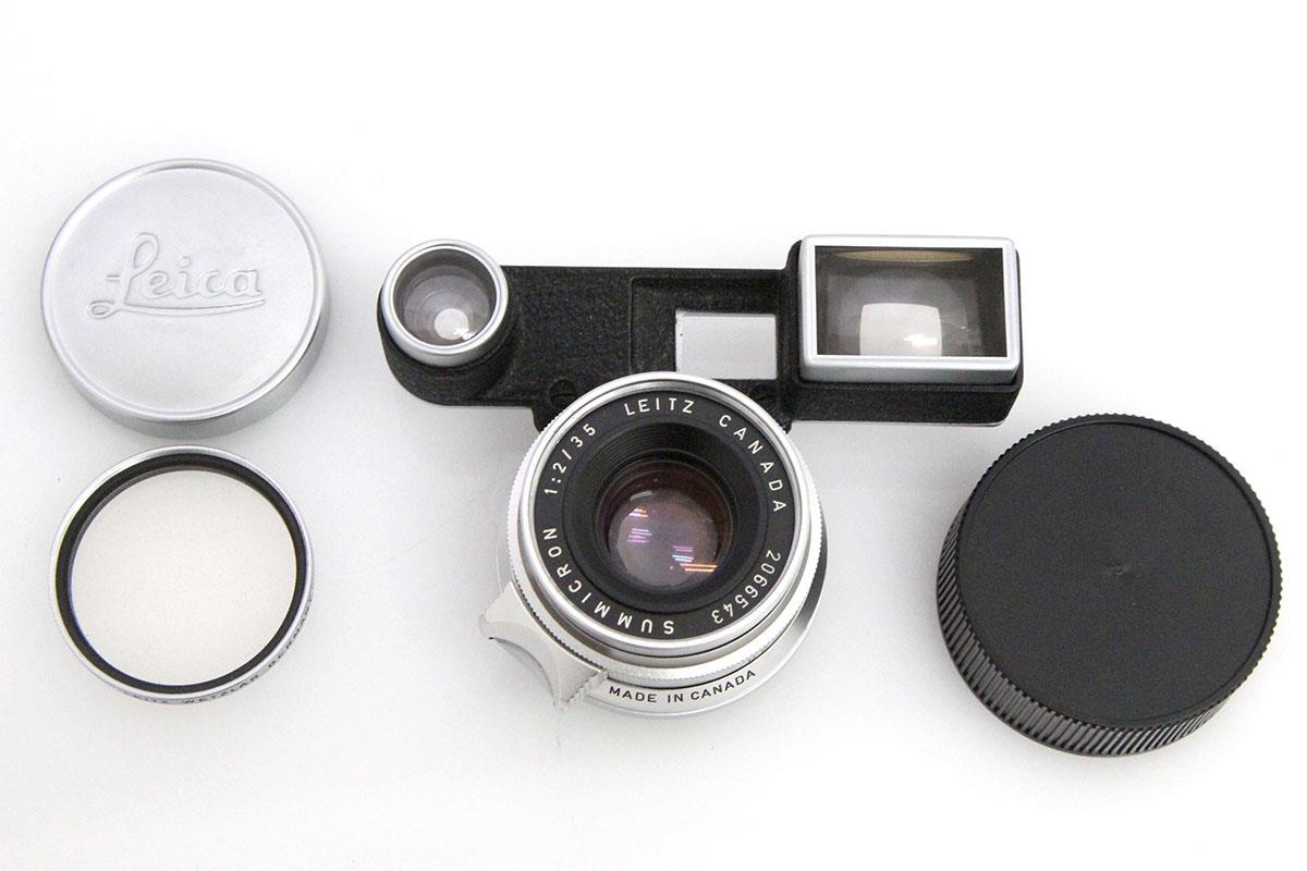 SUMMICRON-M 35mm F2 8枚玉 カナダ製 眼鏡付き CA01-A11149-2M3B
