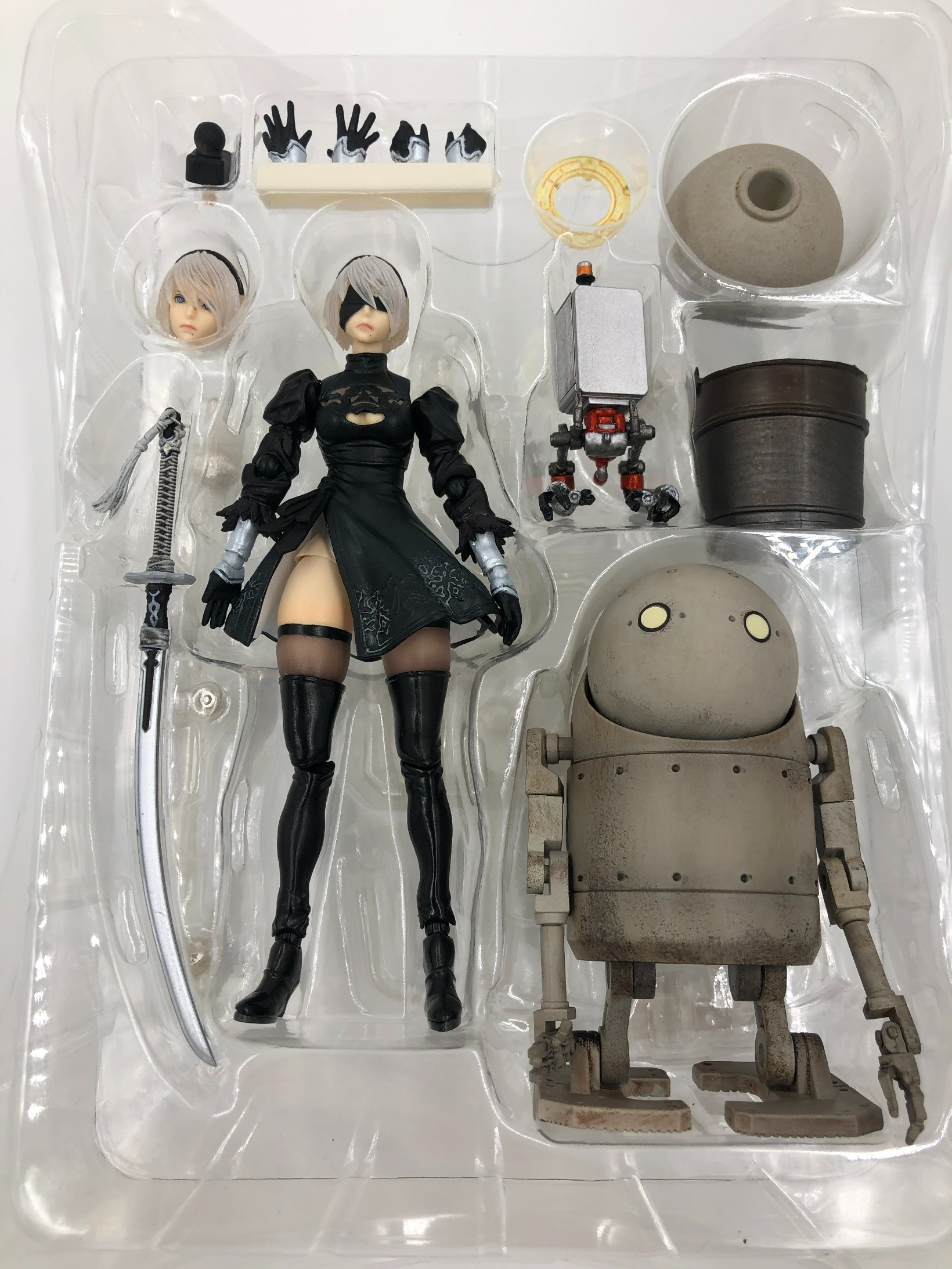 フィギュア BRING ARTS 2B＆機械生命体セット(2体セット) 「NieR