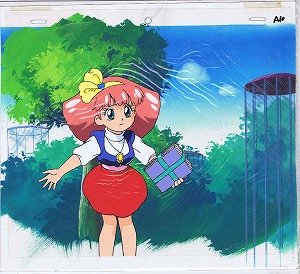 コレクター品◇セル画 魔法のプリンセス ミンキーモモ ミンキーモモ