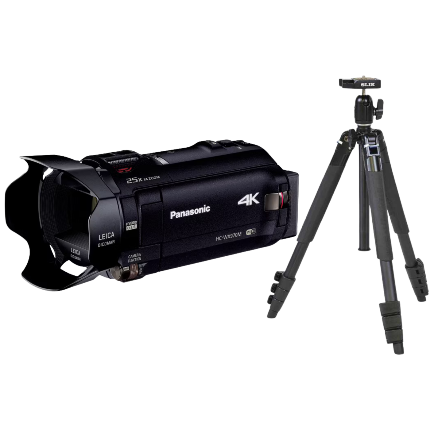 Panasonic（パナソニック） HC-WX970M 4K対応 ビデオカメラ＋三脚