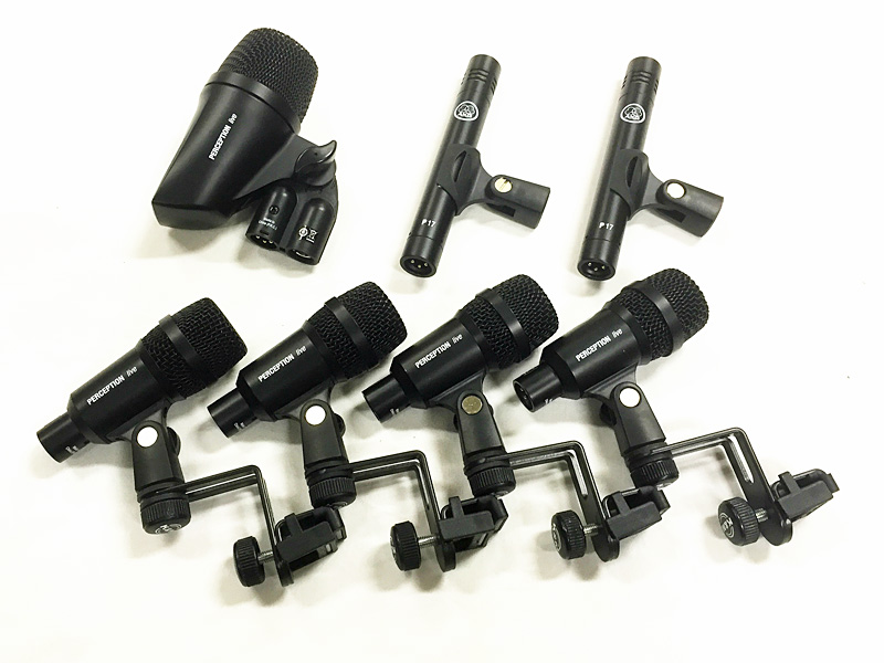 AKG ドラムマイクセット レンタル - 楽器レンタル・音響機材レンタル