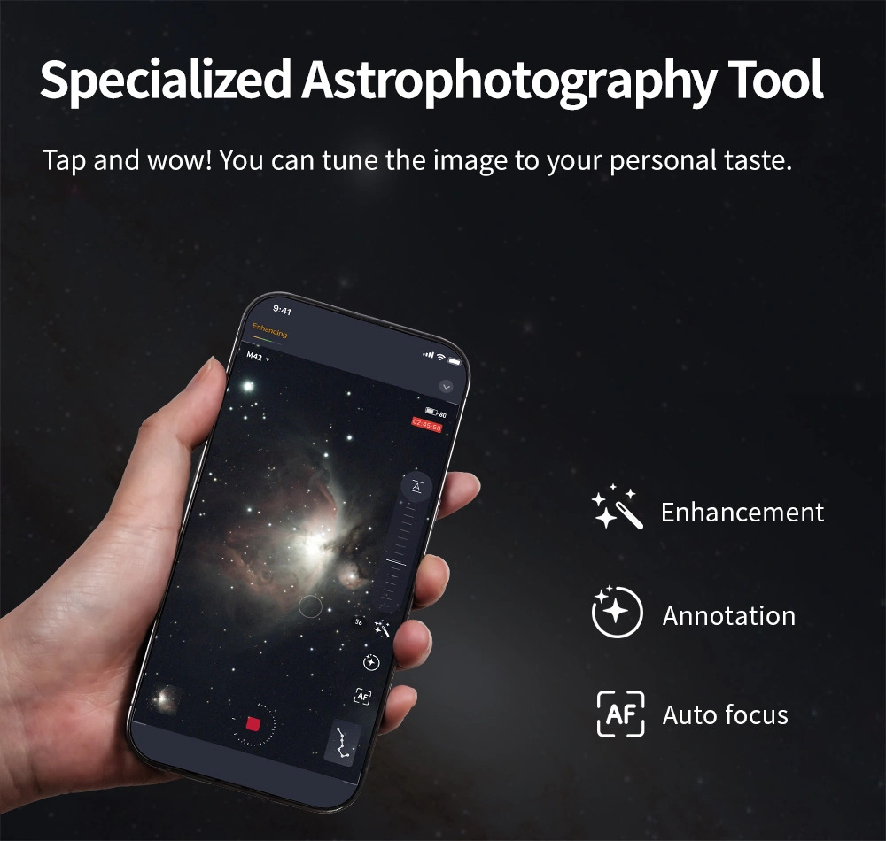 7泊8日～〕ZWO Seestar S50 オールインワンスマート望遠鏡