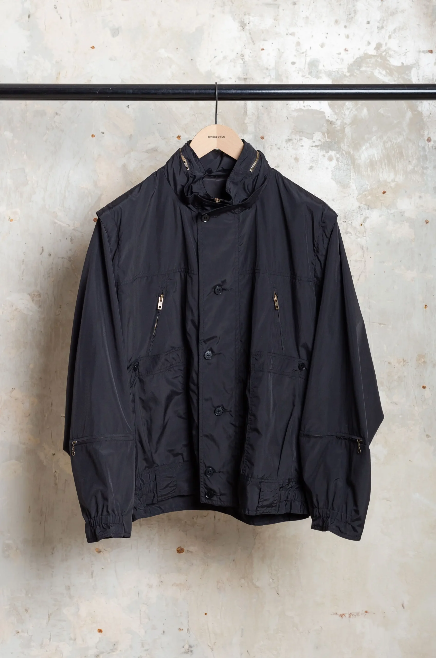 Kaptain Sunshine Jacket KS25SJK03 Black