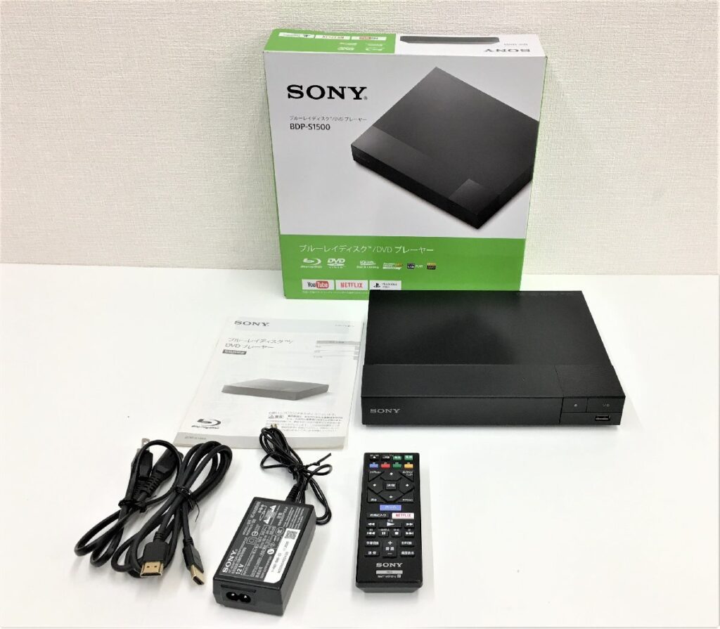 SONY BDP-S1500 Blu-rayプレーヤー 330076a7d64724369d3f1260a91596