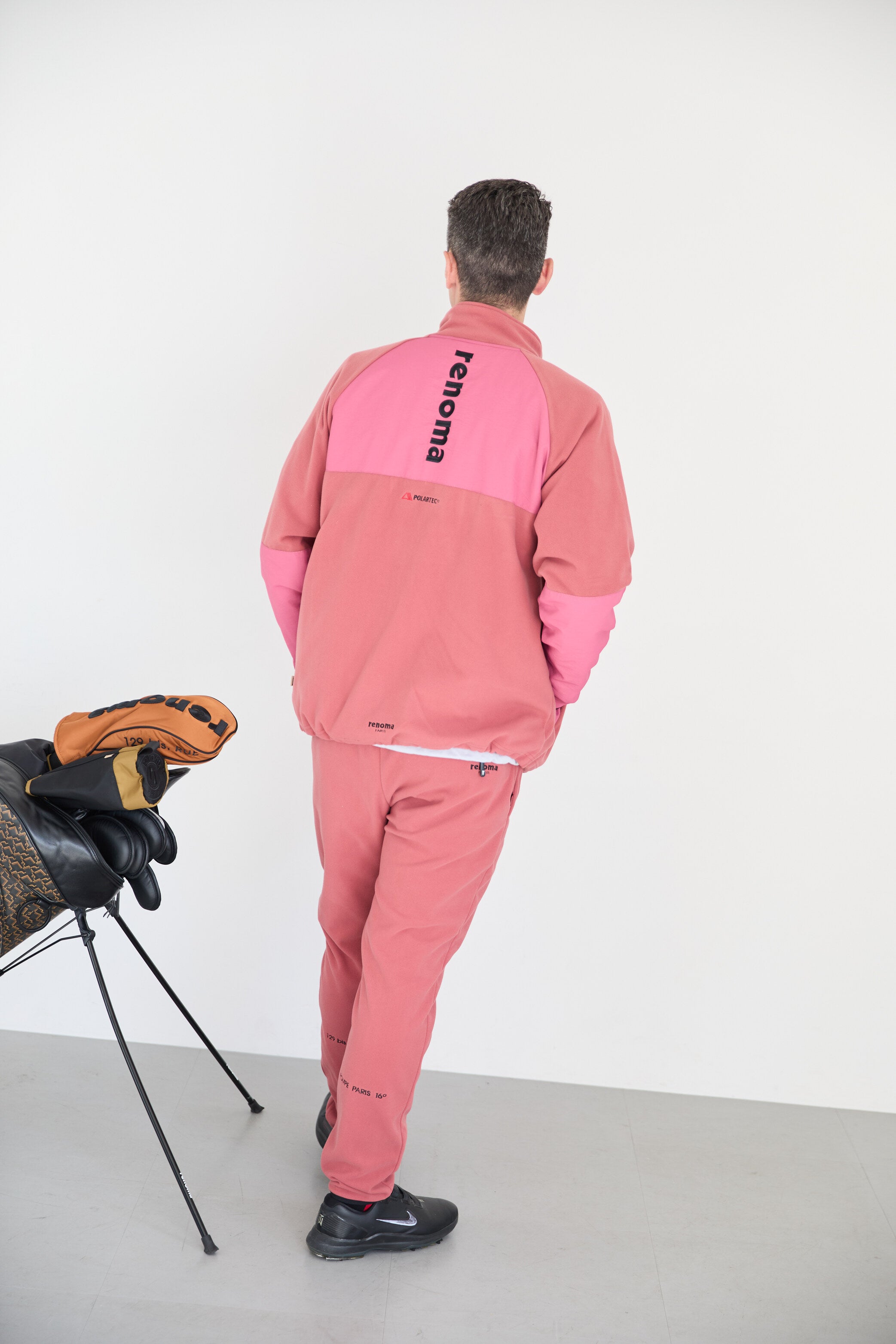 WOVEN SWITCHING FLEECE JK – renoma golf
