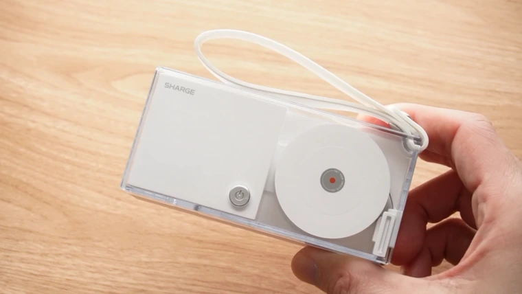 レビュー】SHARGE 格納式 3-in-1モバイルバッテリー | 透明ボディと