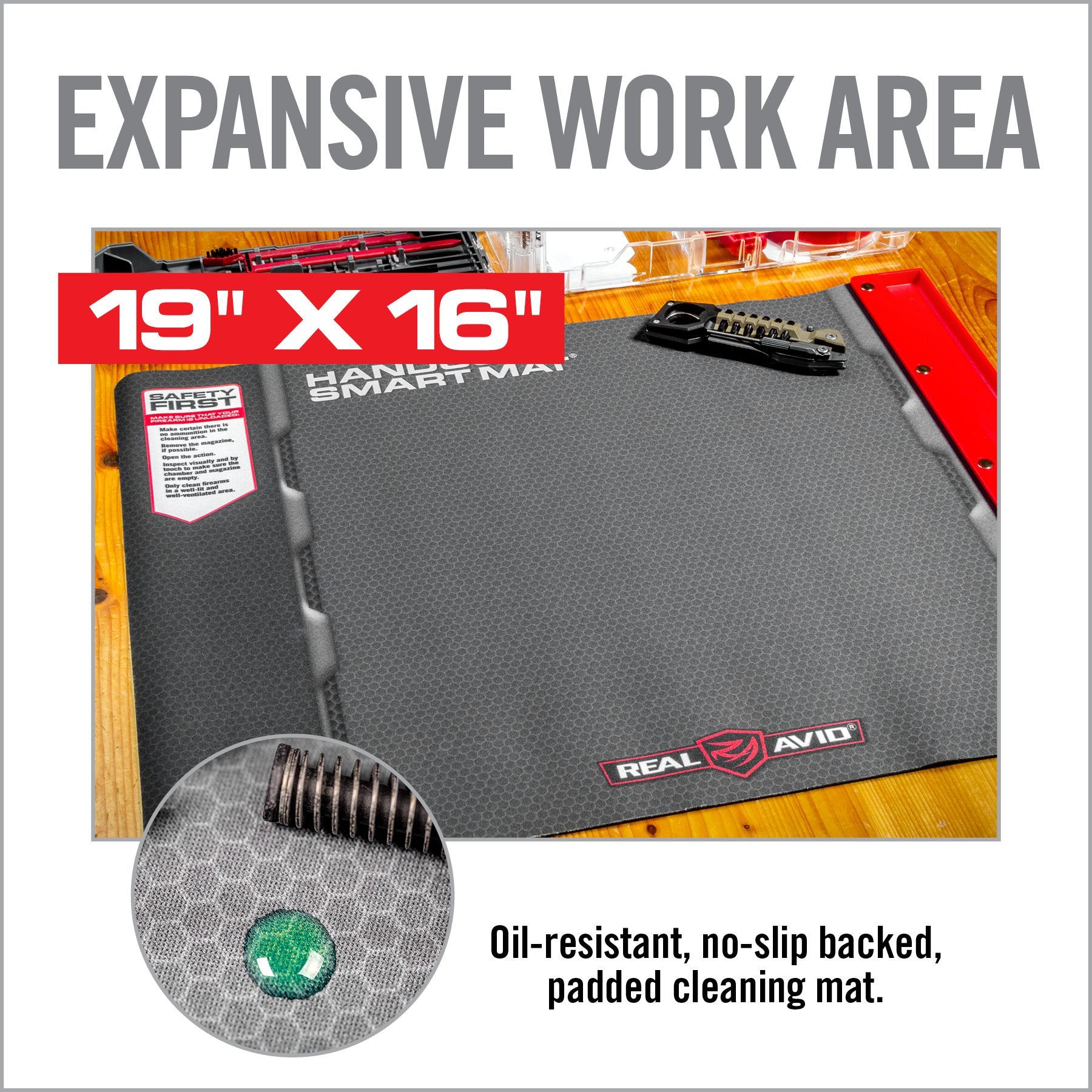 Smart Mat® - Handgun – Real Avid