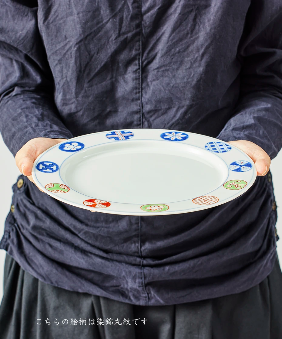 銀蘭手古伊万里松竹梅 - 縁起皿 24cm | 有田焼(ありたやき)の専門通販