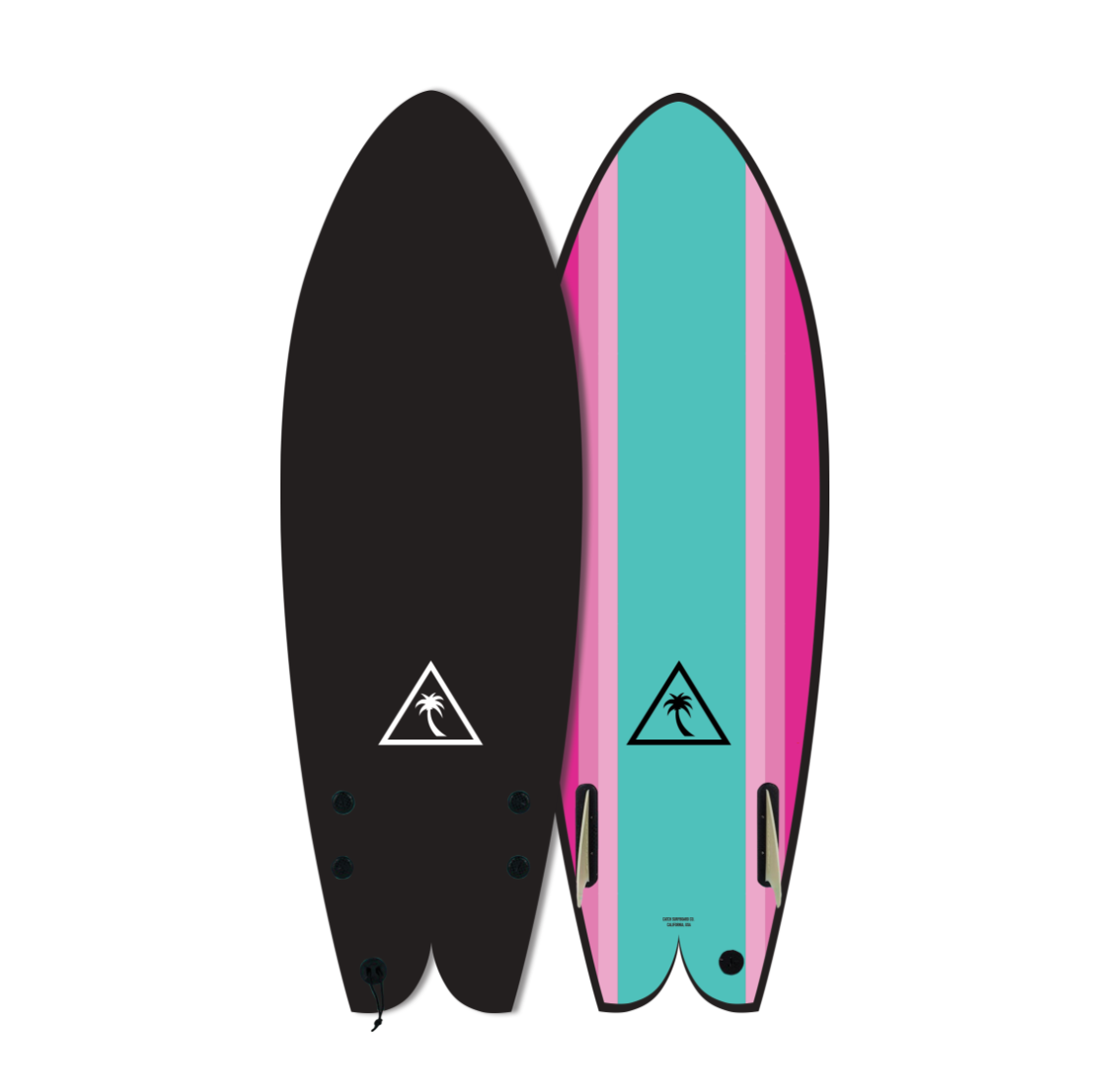 CATCH SURF Heritage series – RETRO FISH TWIN5'6″ – TURQUOISE