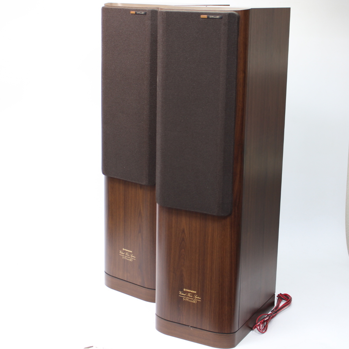 Pioneer パイオニア スピーカーペア Pioneer S-77 twinSD 木目調