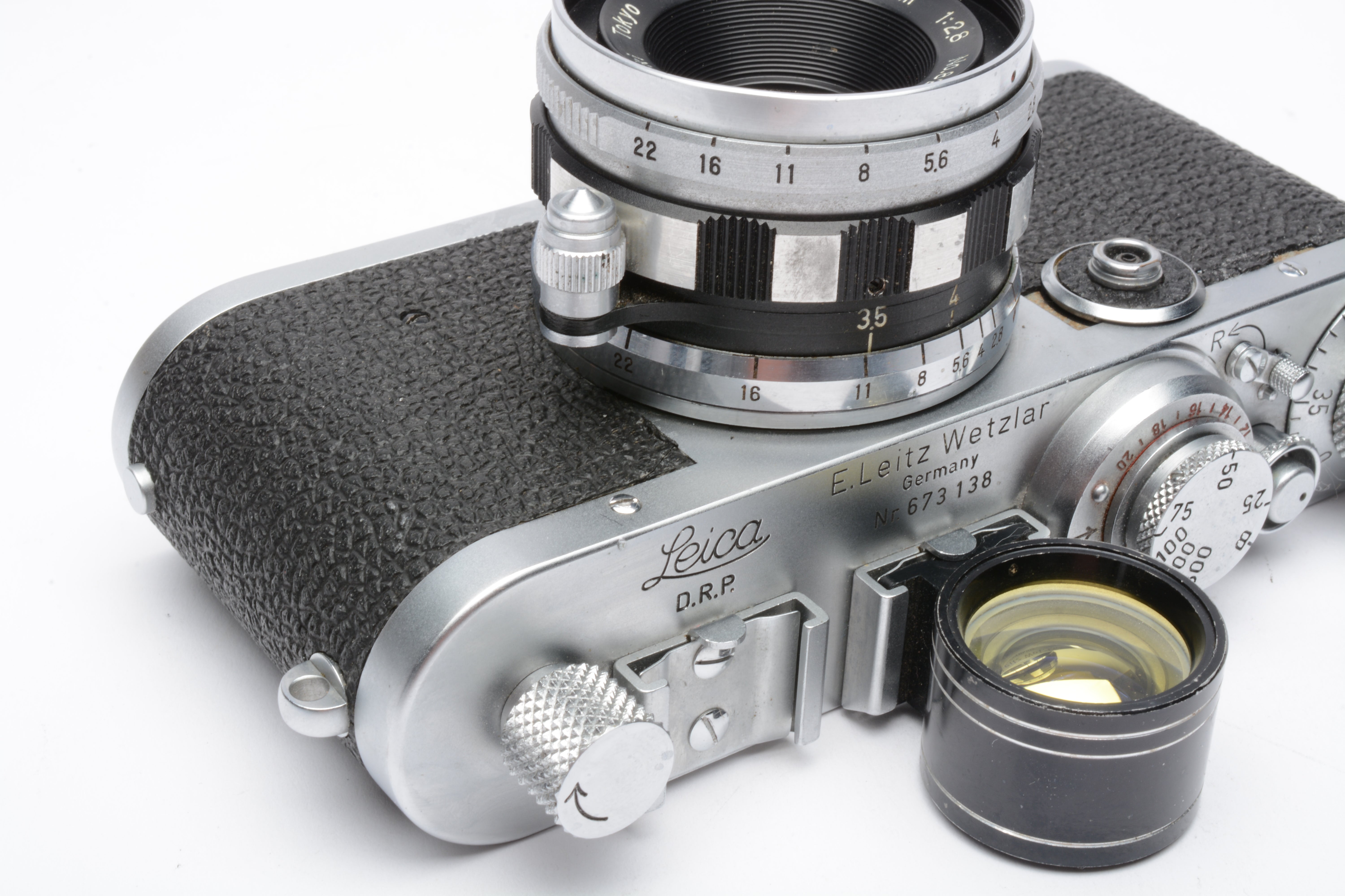 Leica If 1f 35mm rangefinder camera w/Sankyo Koki Komura 35mm f2.8