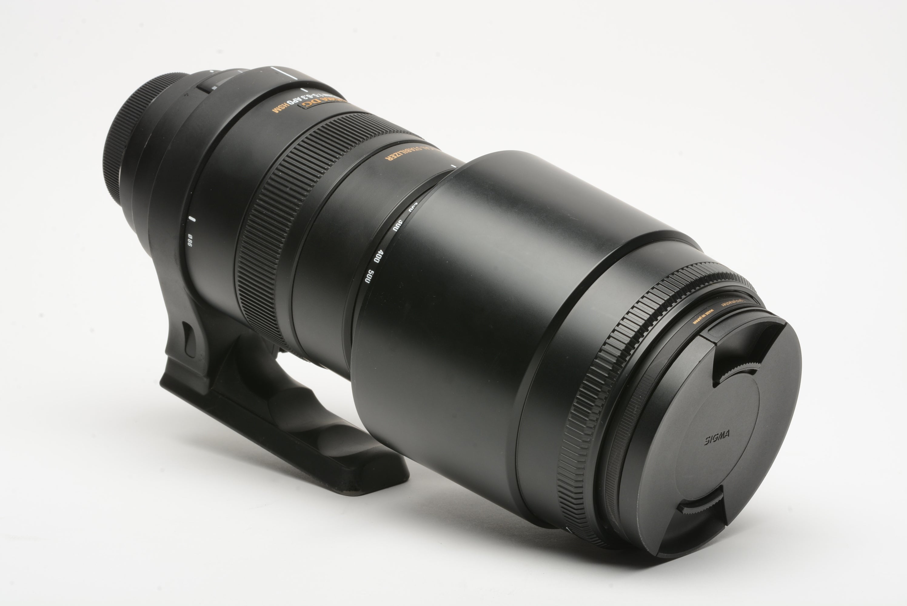 Sigma AF 150-500mm f5-6.3 APO HSM OS telephoto zoom lens for