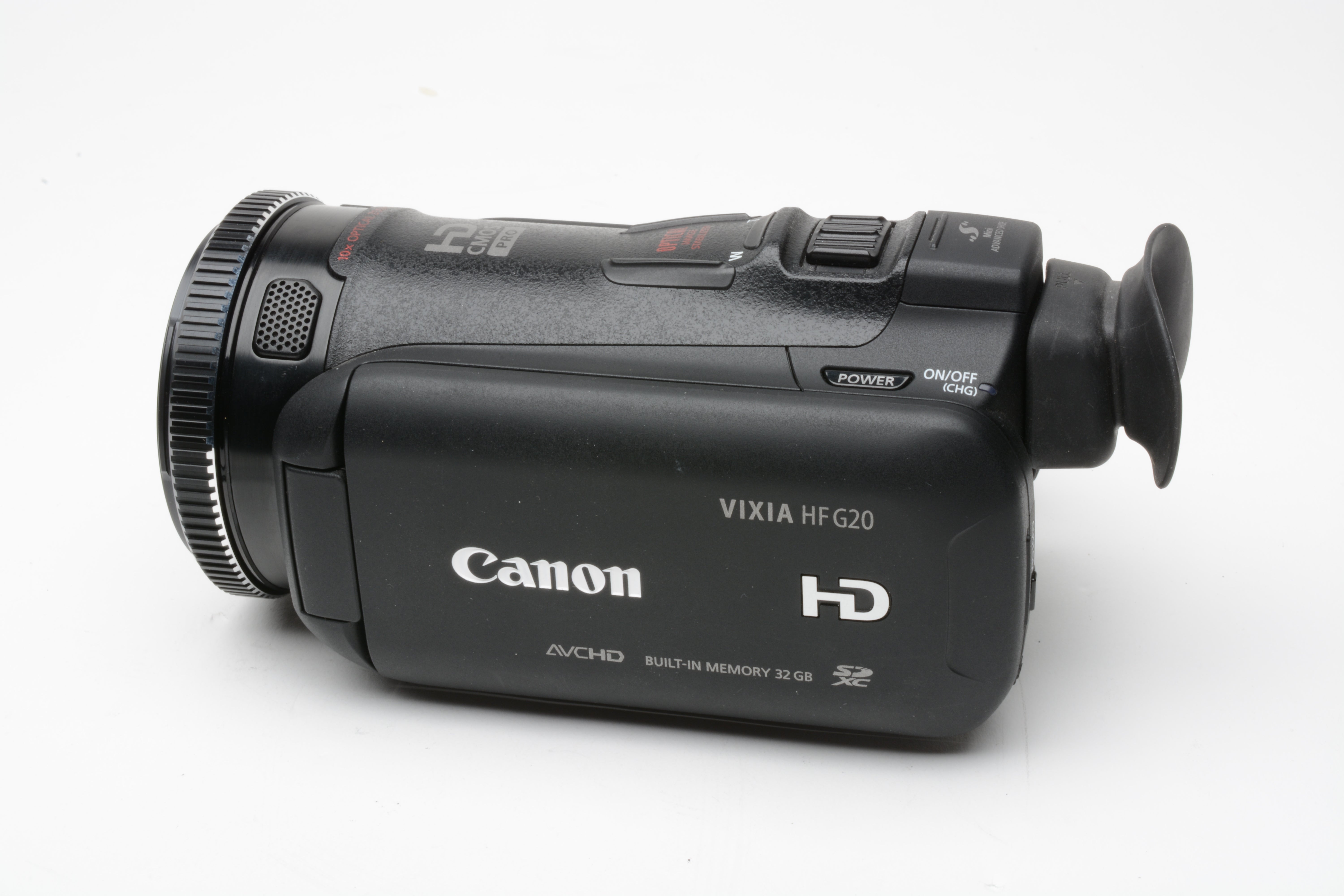 Canon HFG20 HD CMOS Pro Camcorder, batt+AC+hood, very nice