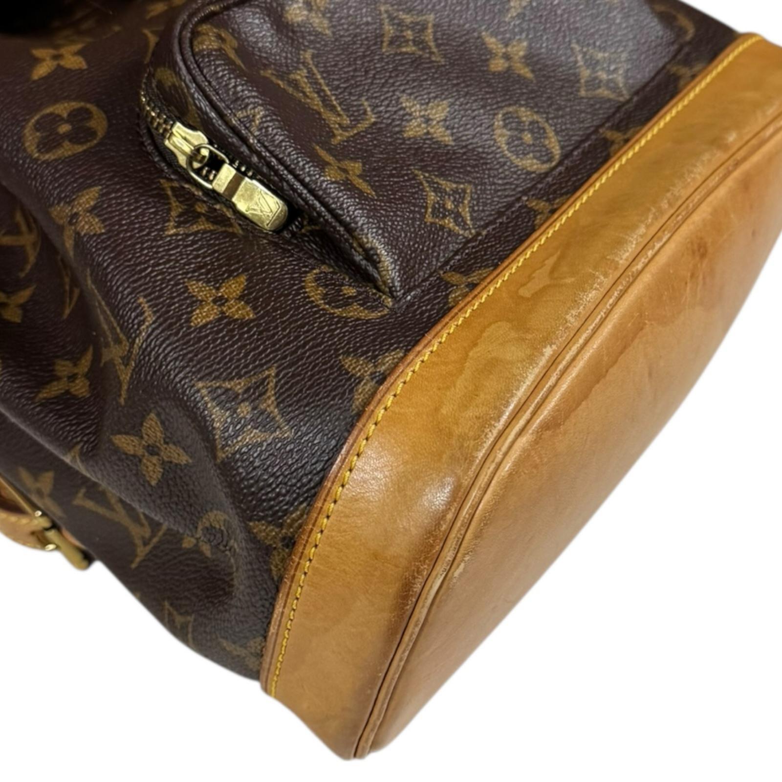 LOUIS VUITTON ルイヴィトン モンスリMM モノグラム リュック