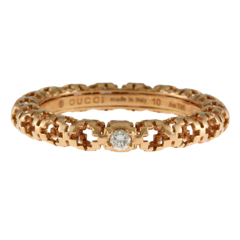 GUCCI グッチ ディアマンティッシマ ライト ダイヤモンド リング 指輪