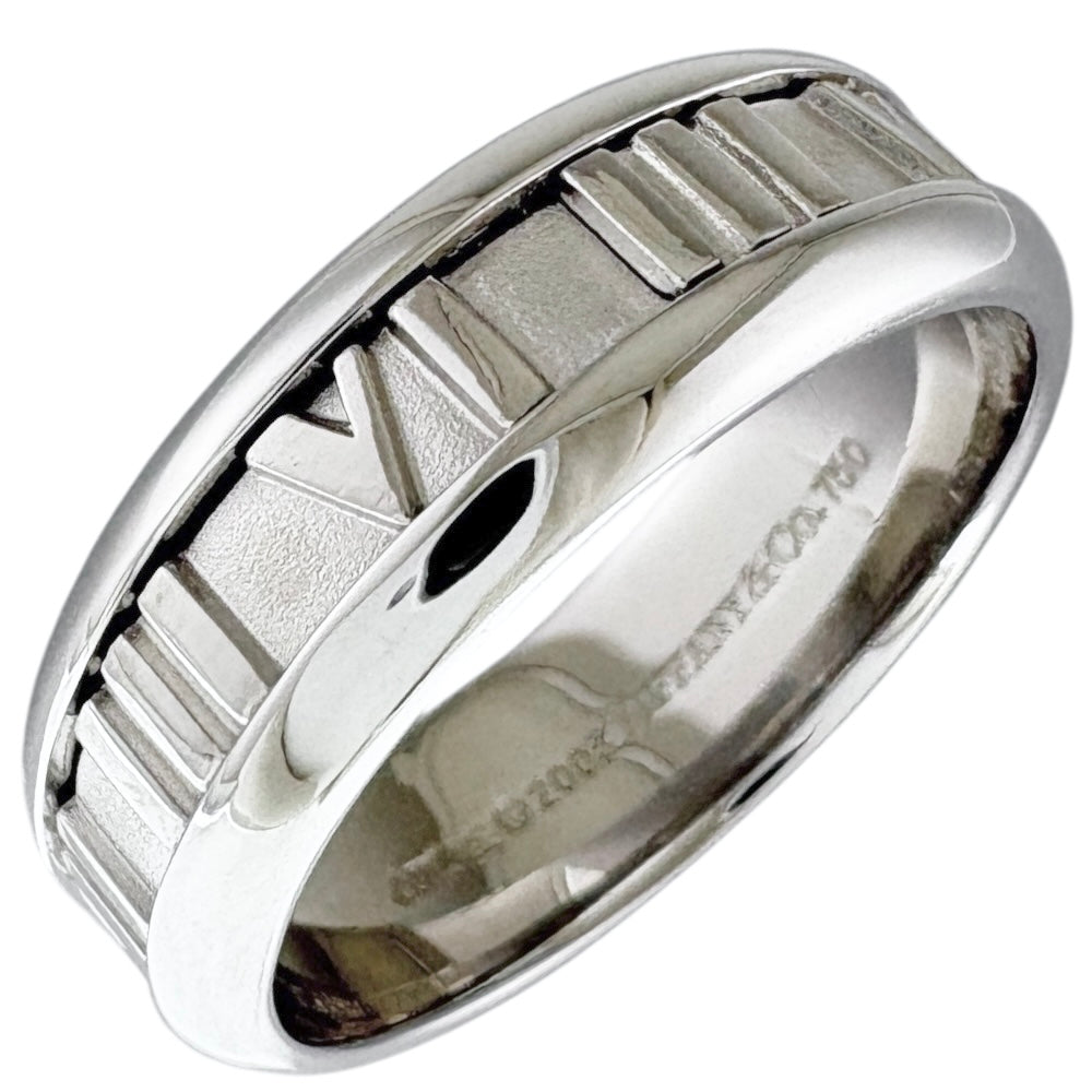 Tiffany & Co. Tiffany Atlas Ring Ring 20 No. 18 Gold K18 White